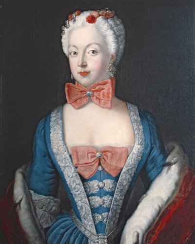 Principessa Elisabetta Cristina di Prussia, c.1735 da Antoine Pesne